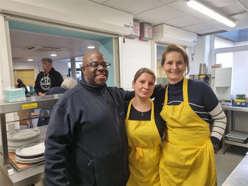 Donate food gifts and other items